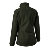 Back view of Deerhunter Lady Climate Jacket featuring 37.5® Technology and stretchable ribstop fabric.